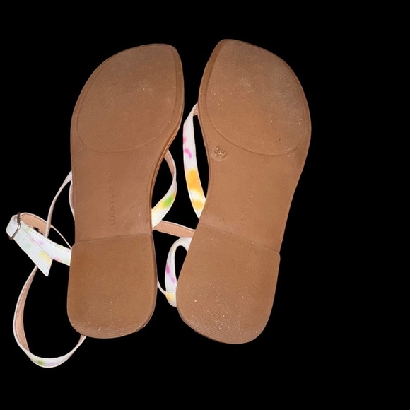 LUCKY🍀BRAND BYLEE FLAT SANDALS - Picture 3 of 4